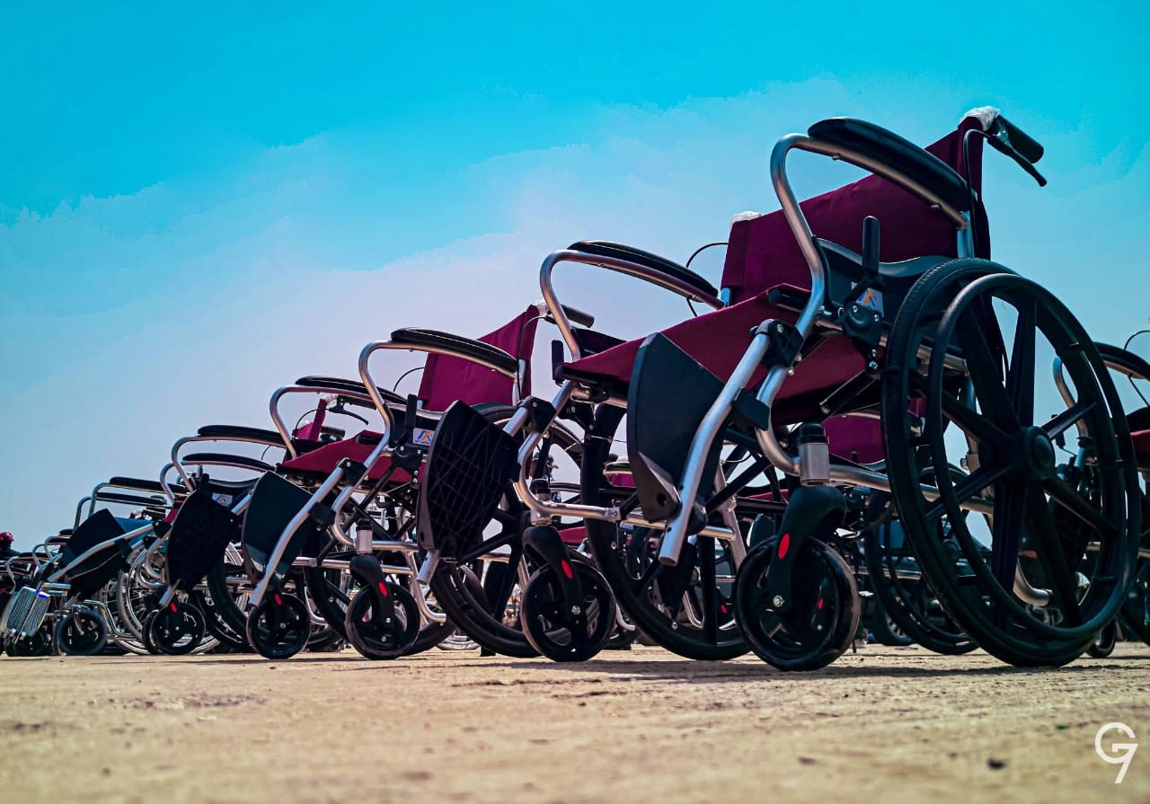 Distribution of Wheelchairs to Disabled Individuals